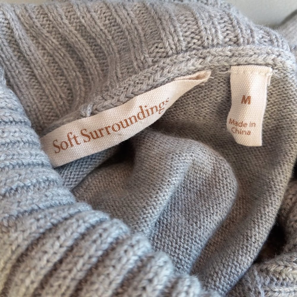 Soft Surroundings Pullover Turtleneck Sweater - image 2